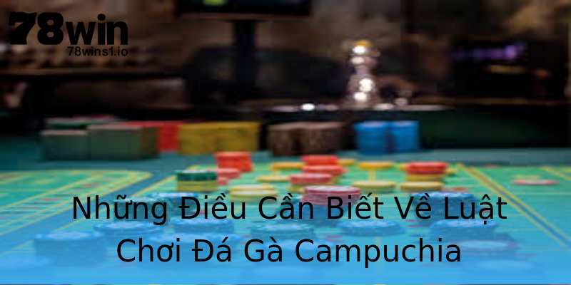 Những Điều Cần Biết Về Luật Chơi Đá Gà Campuchia Những Điều Cần Biết Về Luật Chơi Đá Gà Campuchia